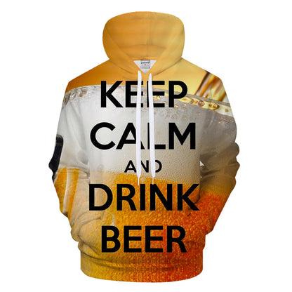 Beer Lover - Keep Calm &amp; Drink Beer Kapuzenpullover