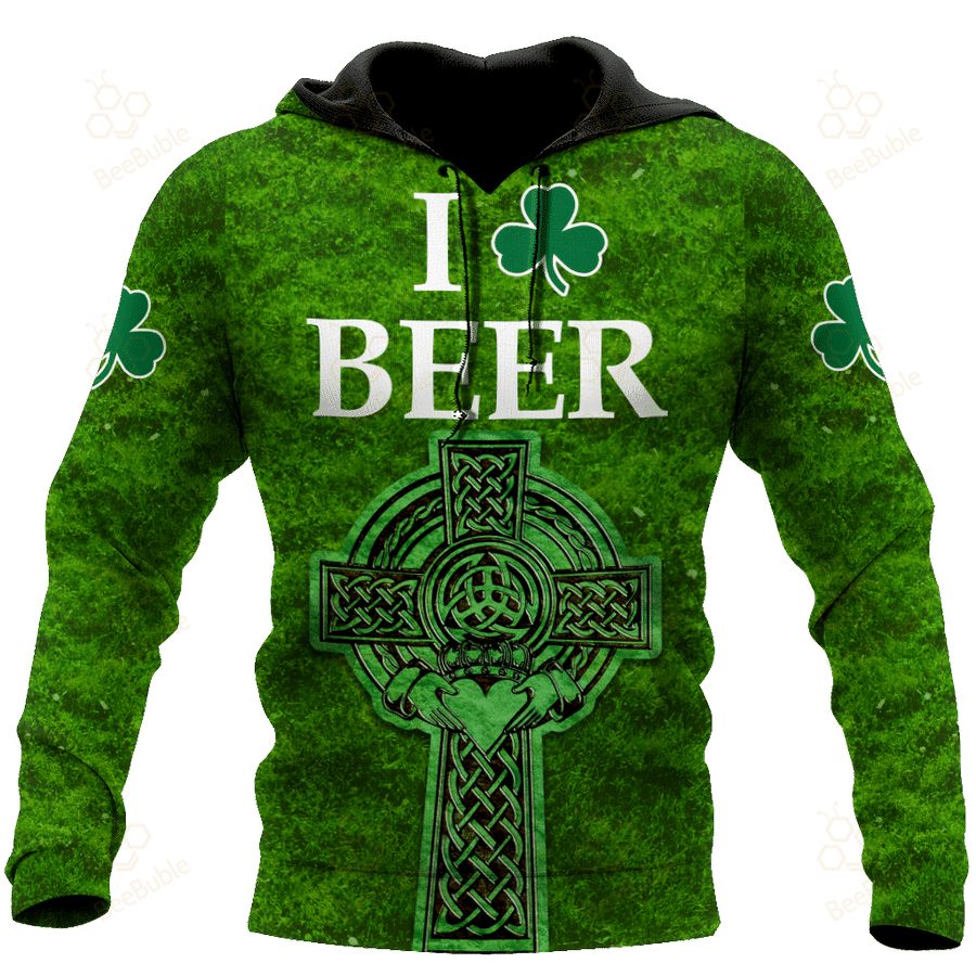 Beer Lover - ST.PATRICK DAY Custom Name Kapuzenpullover