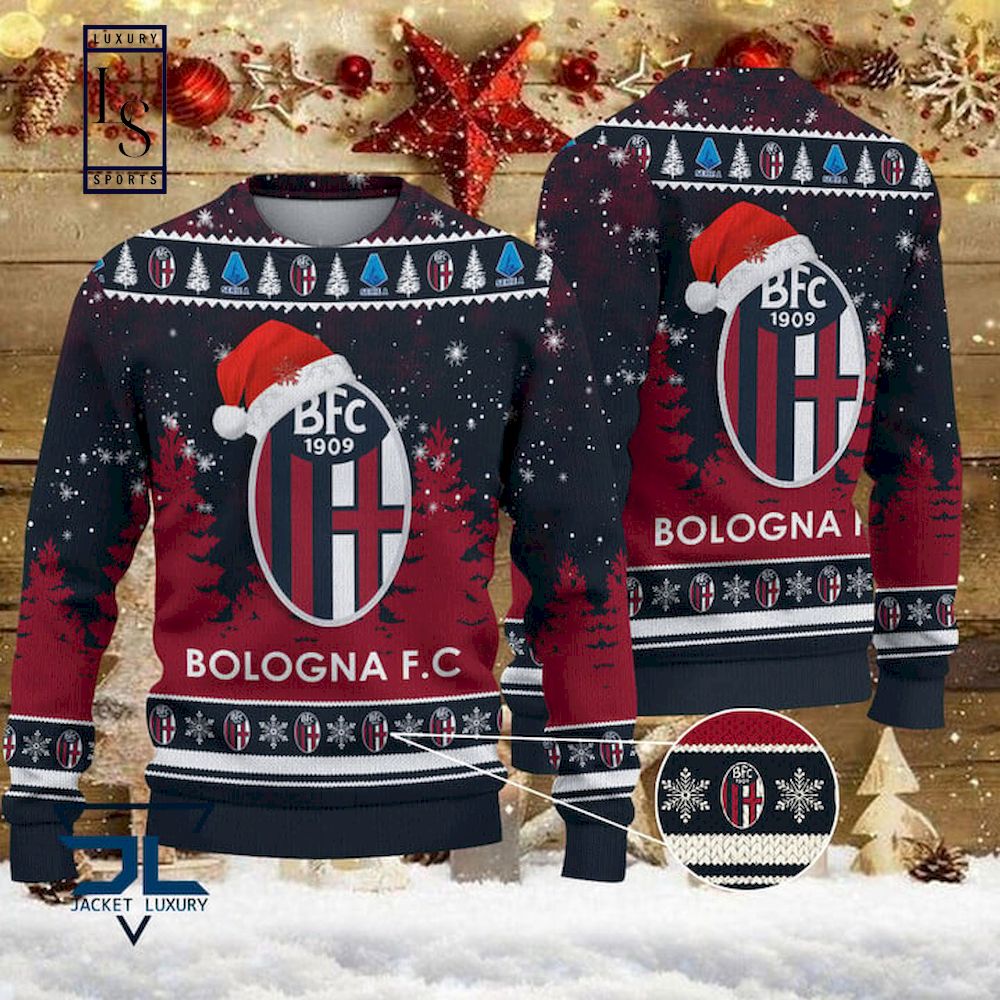 Bologna FC Hässlich Weihnachtspullover