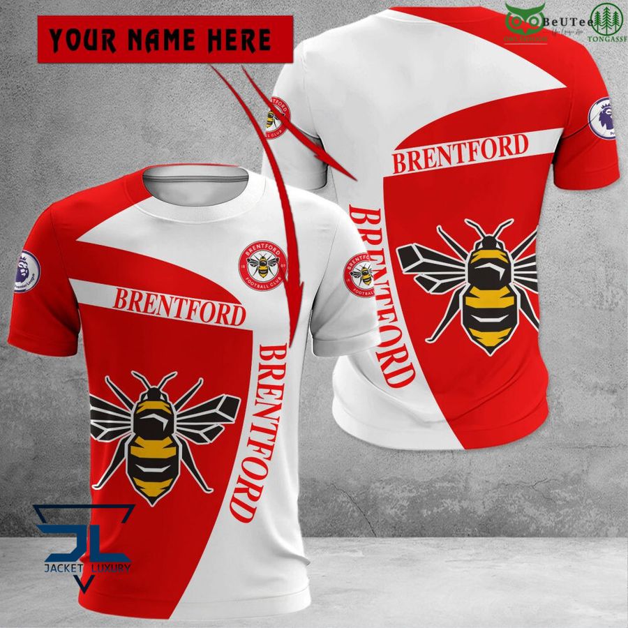 Brentford FC Individueller Name Premier League T-Shirt