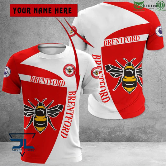 Brentford FC Individueller Name Premier League T-Shirt