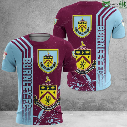 Burnley FC Logo Auflage T-Shirt