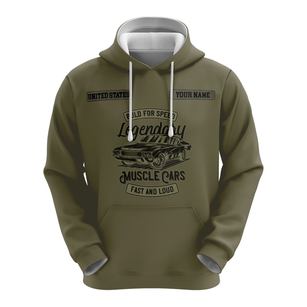 Car Lover - Legendary Muscle Cars Fast And Loud Kapuzenpullover