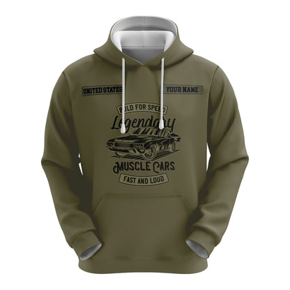Car Lover - Legendary Muscle Cars Fast And Loud Kapuzenpullover