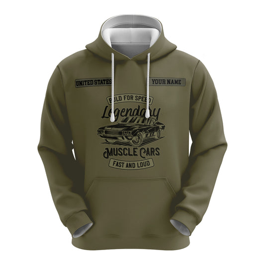 Car Lover - Legendary Muscle Cars Fast And Loud Kapuzenpullover