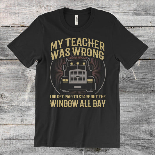 Car Lover - My Teacher Was Wrong T-Shirt