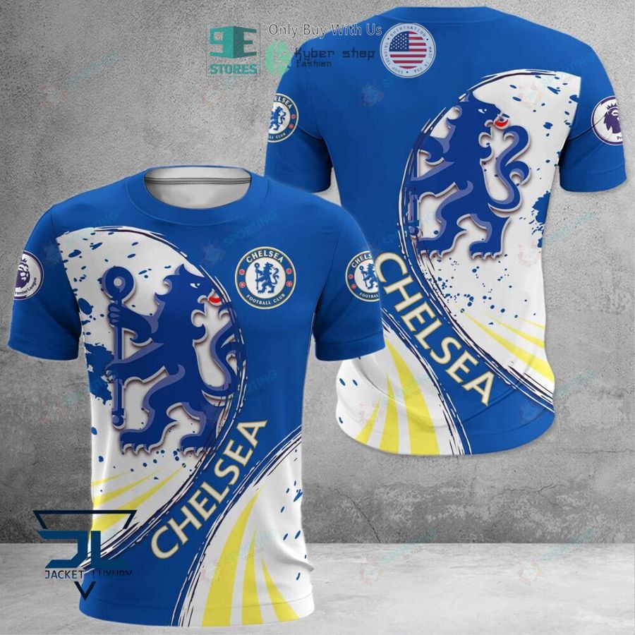 Chelsea FC Blau Weiß T-Shirt