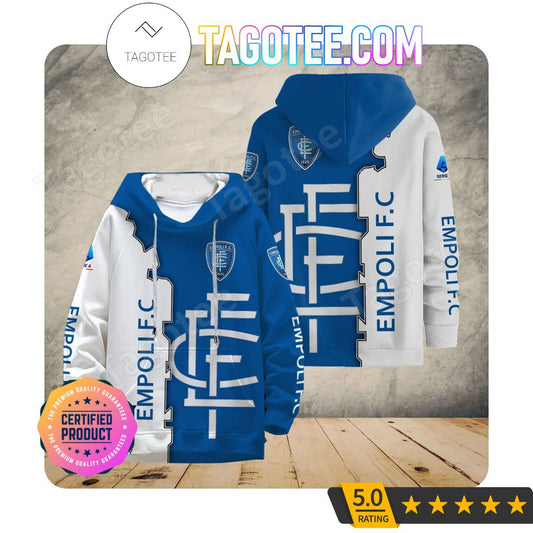Empoli FC Blau Weiß Kapuzenpullover