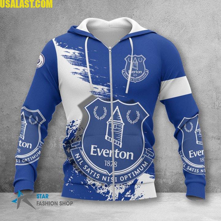 Everton FC Logo Reißverschluss-Hoodie