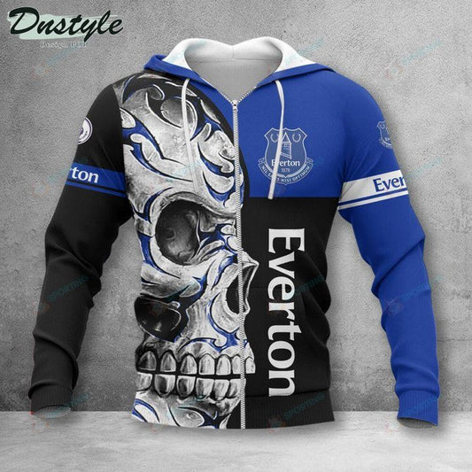 Everton FC Schädel Reißverschluss-Hoodie