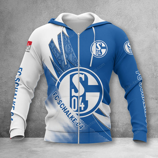 FC Schalke 04 Sonderausgabe Reißverschluss-Hoodie