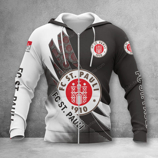FC St. Pauli Sonderausgabe Reißverschluss-Hoodie