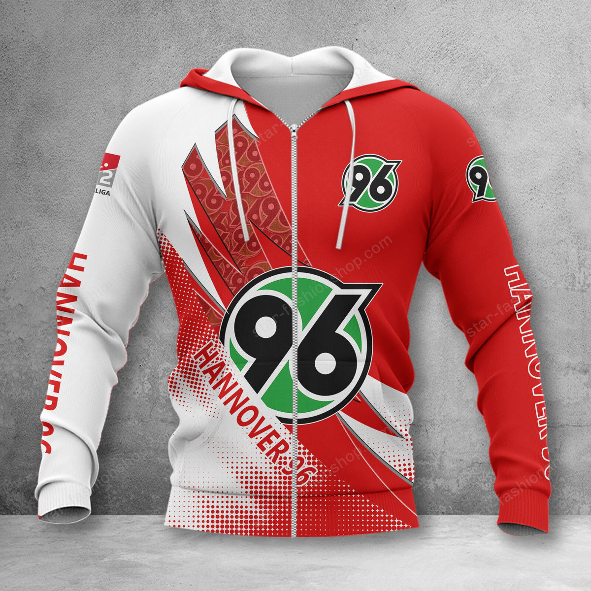 Hannover 96 Sonderausgabe Reißverschluss-Hoodie