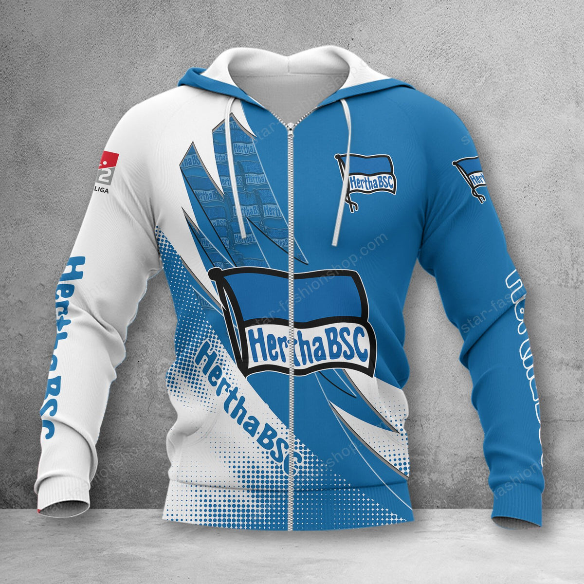 Hertha BSC Sonderausgabe Reißverschluss-Hoodie
