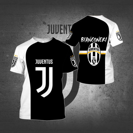 Juventus FC Bianconeri Schwarz Weiß T-Shirt
