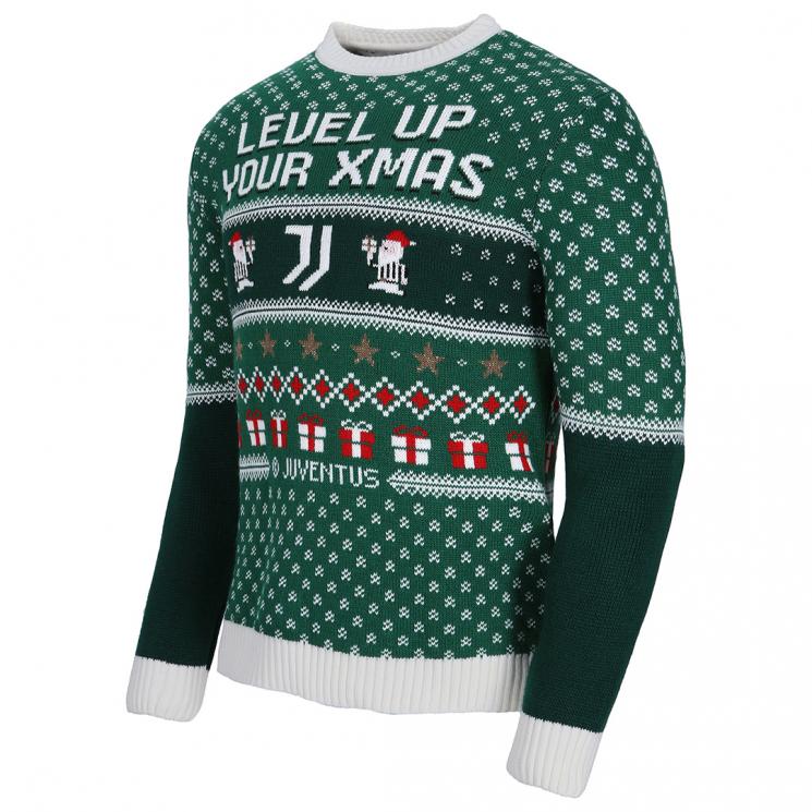 Juventus FC Blau Weihnachtspullover