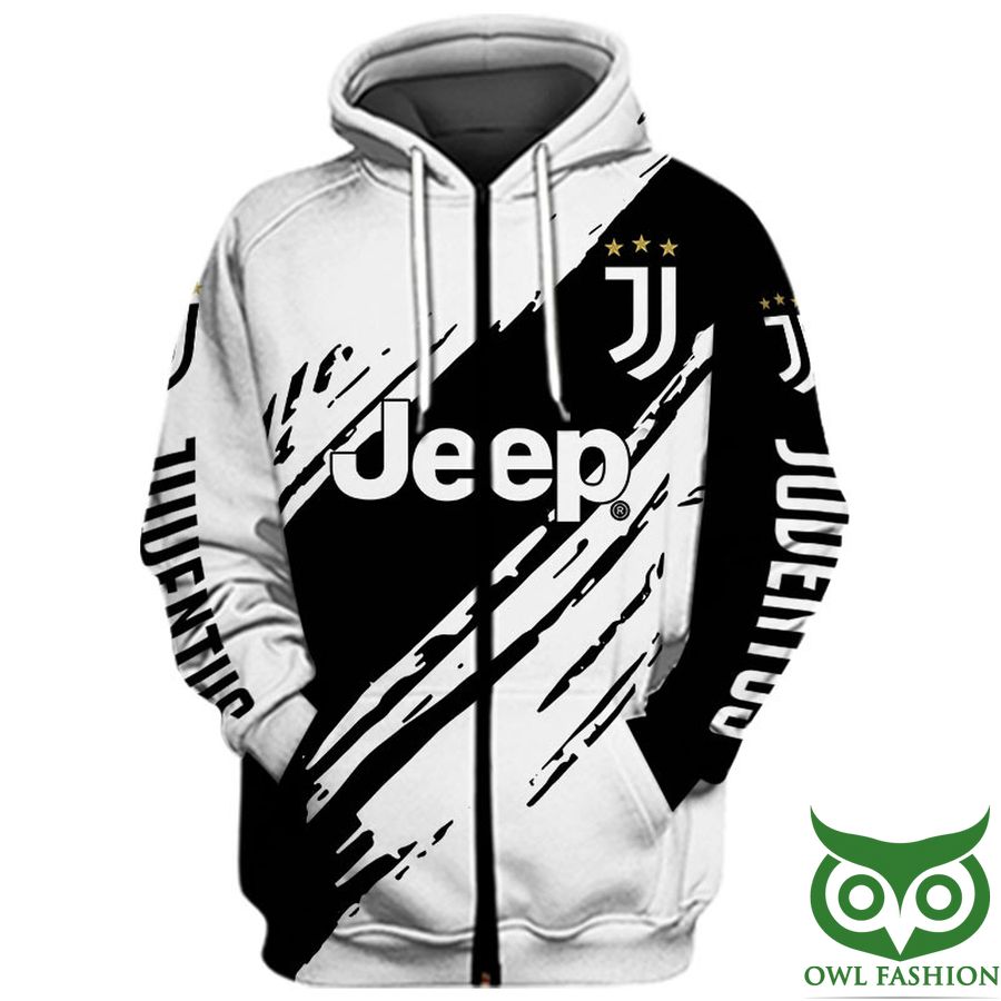 Juventus FC Jeep Auflage Reißverschluss-Hoodie