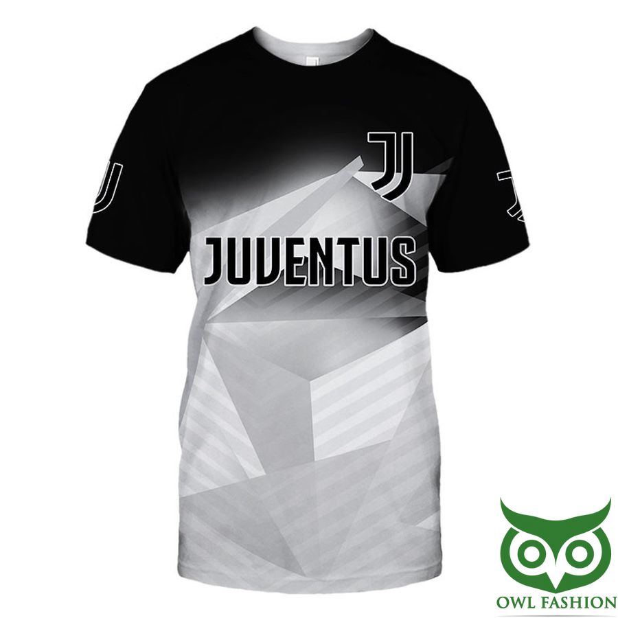 Juventus FC Schwarz Hawaiian T-Shirt