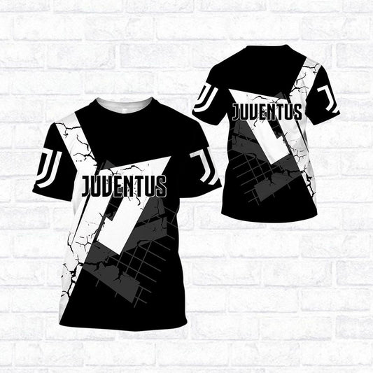 Juventus FC Schwarz Weiß T-Shirt