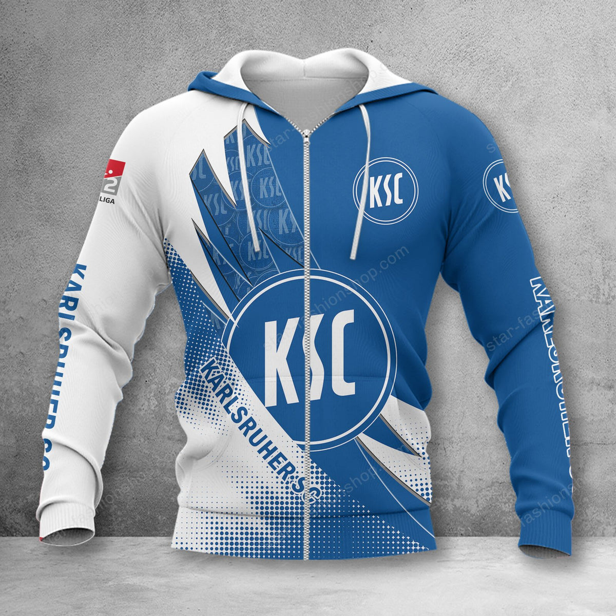 Karlsruher SC Sonderausgabe Reißverschluss-Hoodie