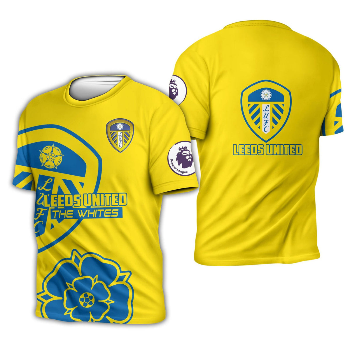 Leeds United Gelb T-Shirt