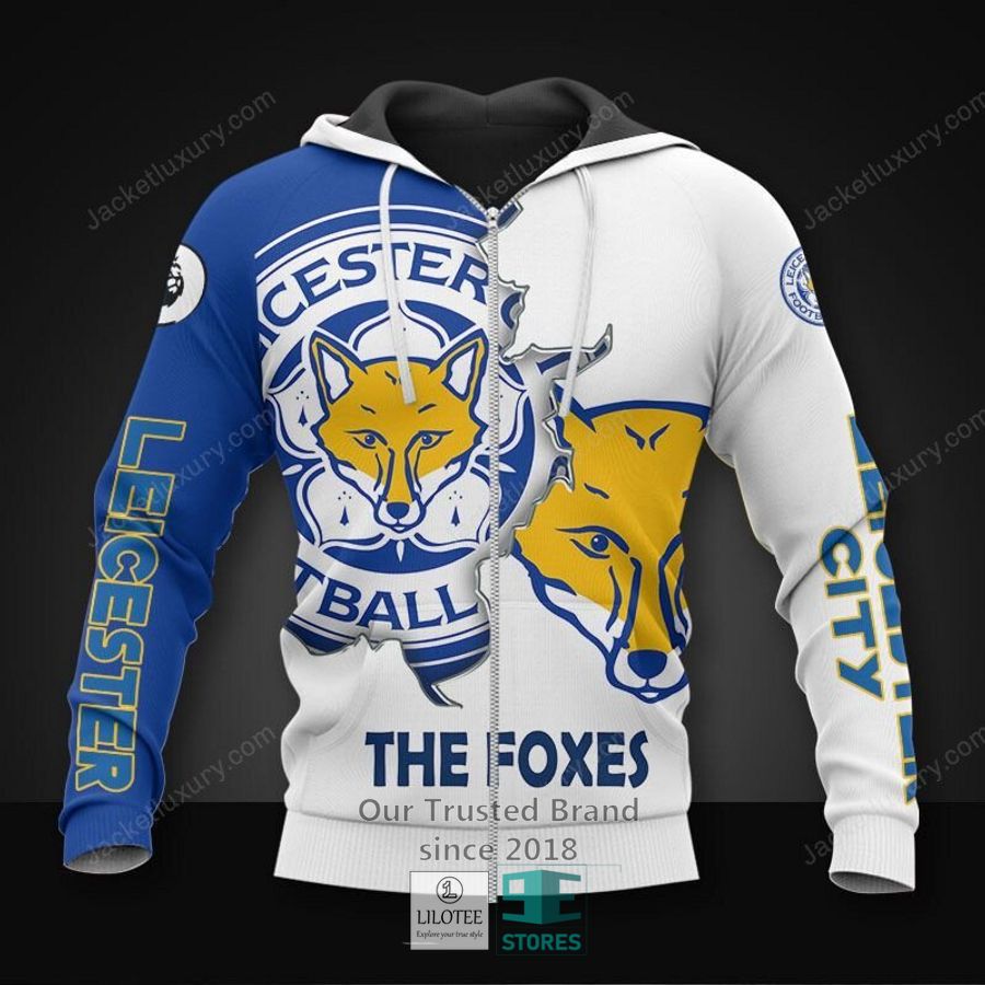 Leicester City FC Begrenzt Auflage Reißverschluss-Hoodie