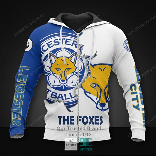 Leicester City FC Begrenzt Auflage Reißverschluss-Hoodie