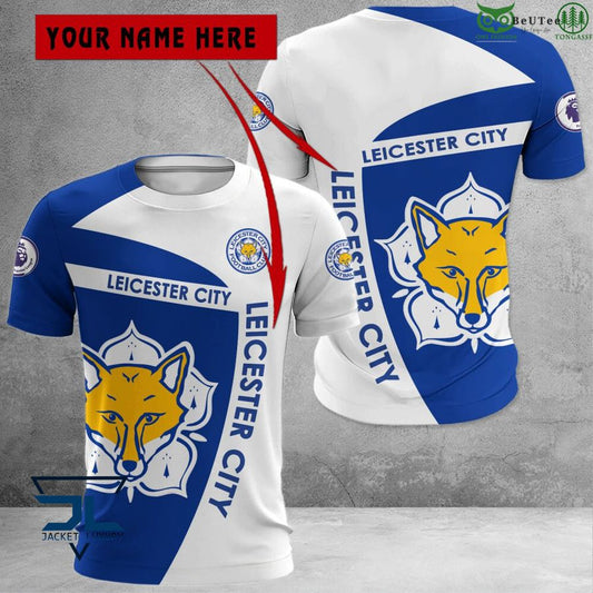 Leicester City FC Premier League 2022 Individueller Name T-Shirt