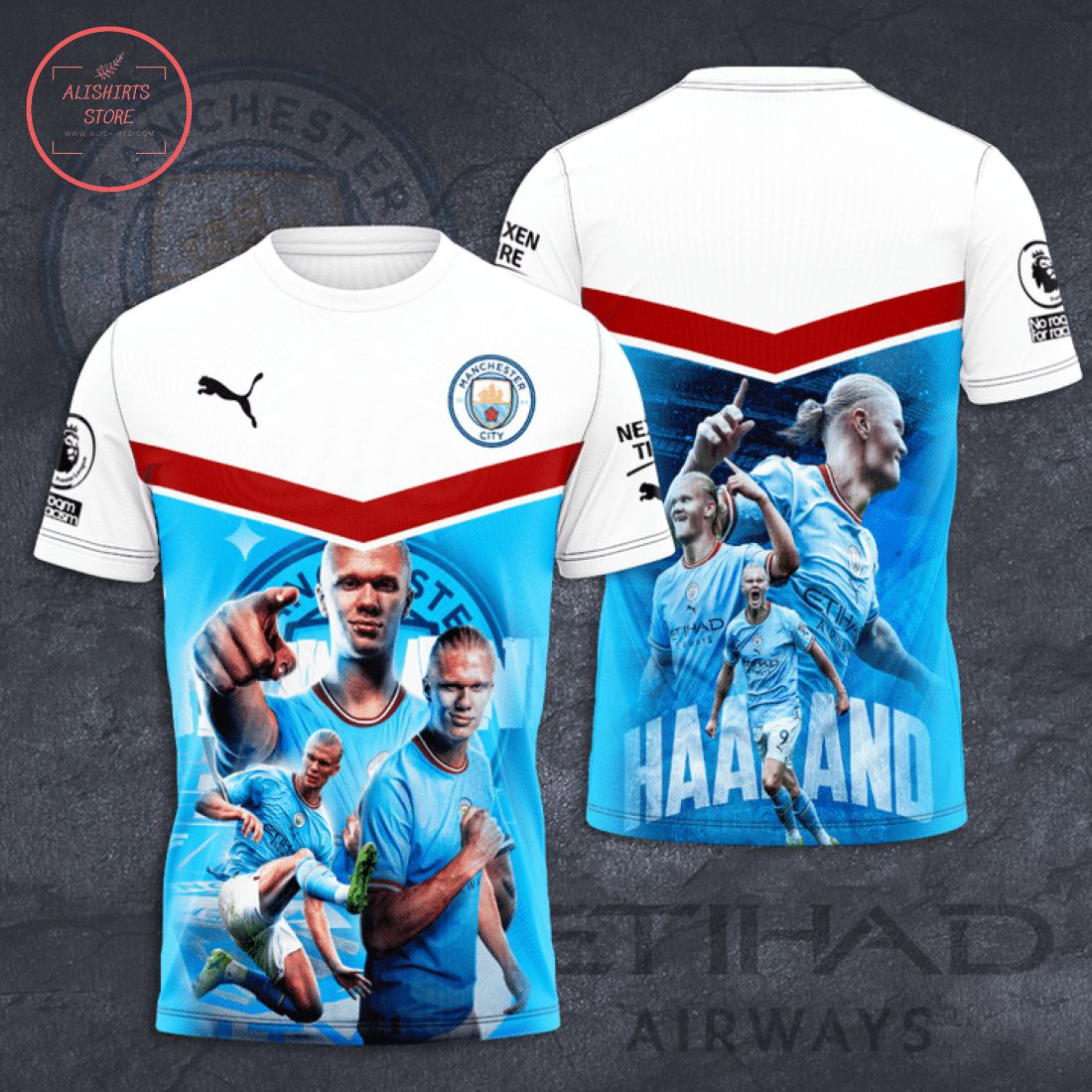 Manchester City Haaland 9 T-Shirt