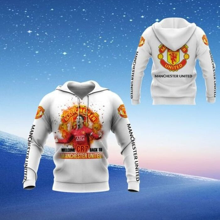 Manchester United CR7 Back Kapuzenpullover