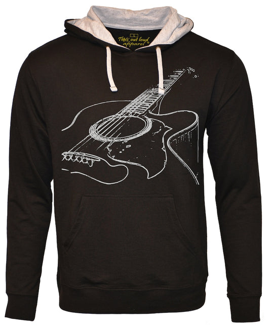 Music Lover - Guitar Black Kapuzenpullover