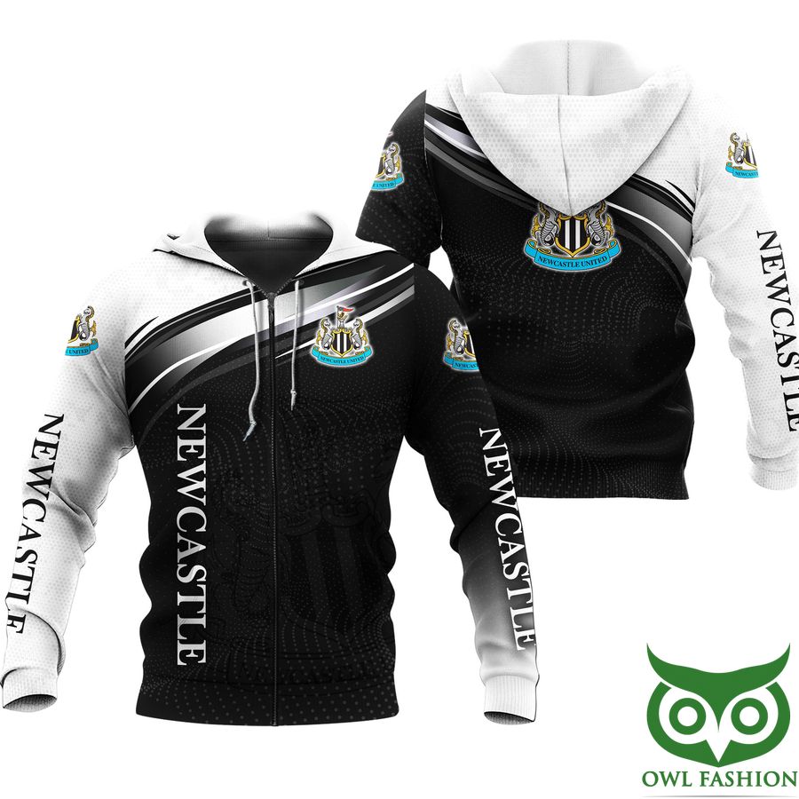 Newcastle United FC Besonders Stil Reißverschluss-Hoodie