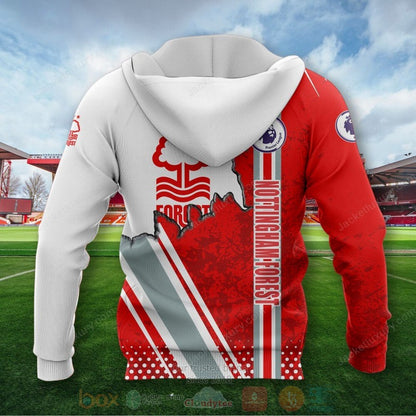 Nottingham Forest FC Begrenzt Auflage Reißverschluss-Hoodie