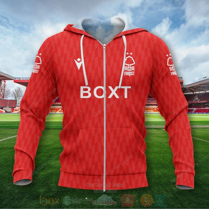 Nottingham Forest FC Premier League Reißverschluss-Hoodie