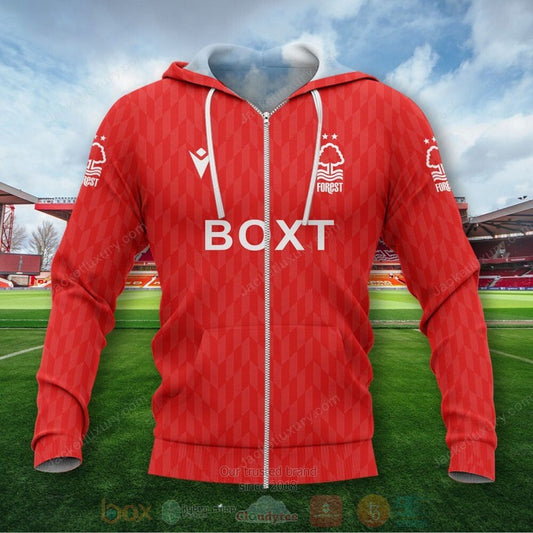 Nottingham Forest FC Premier League Reißverschluss-Hoodie