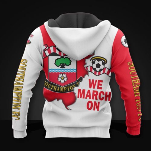 Southampton FC Begrenzt Auflage Reißverschluss-Hoodie