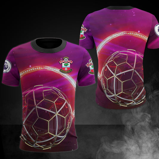 Southampton FC Lila Rot T-Shirt