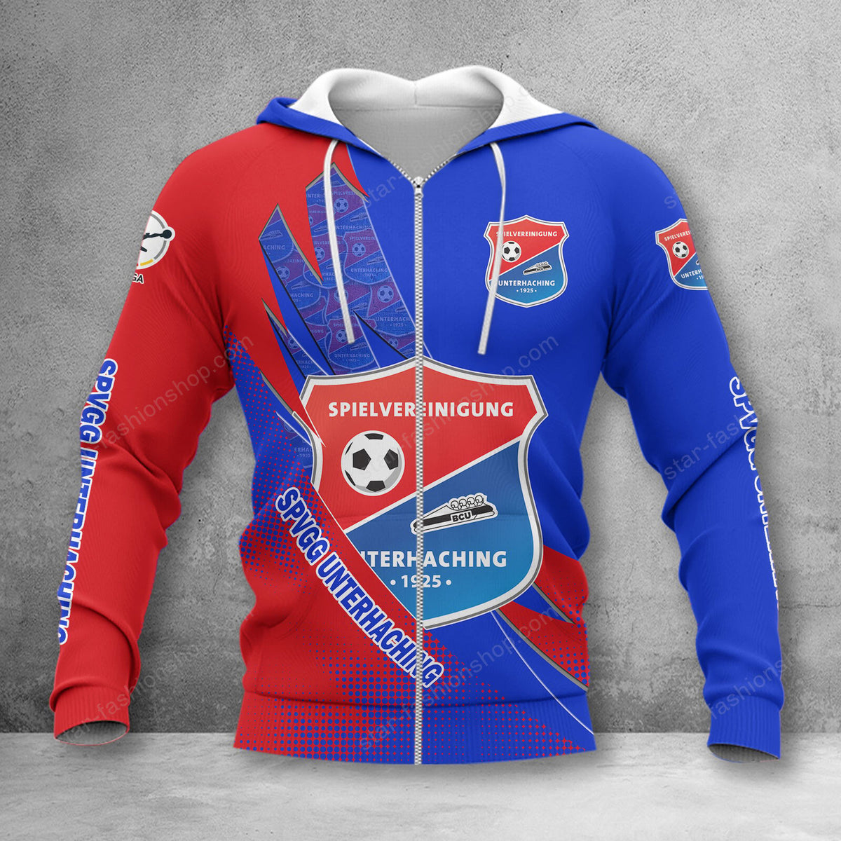 SpVgg Unterhaching Sonderausgabe Reißverschluss-Hoodie