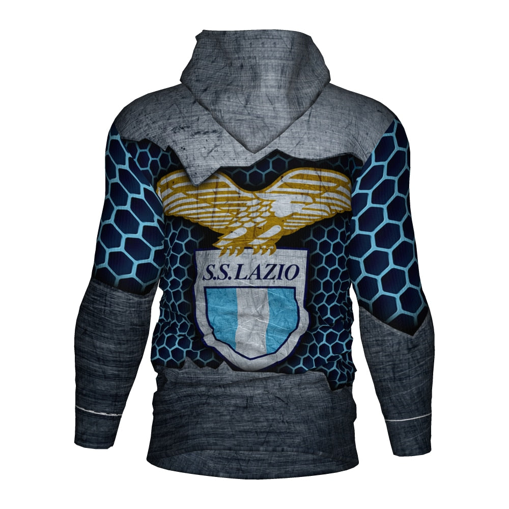 SS Lazio Besonders Design Kapuzenpullover