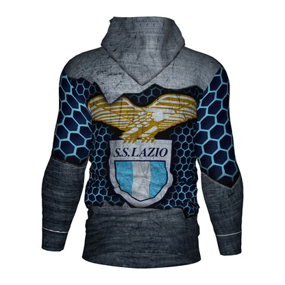 SS Lazio Besonders Design Kapuzenpullover