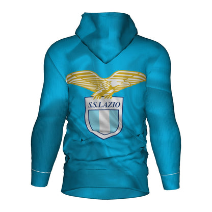 SS Lazio Blau Kapuzenpullover