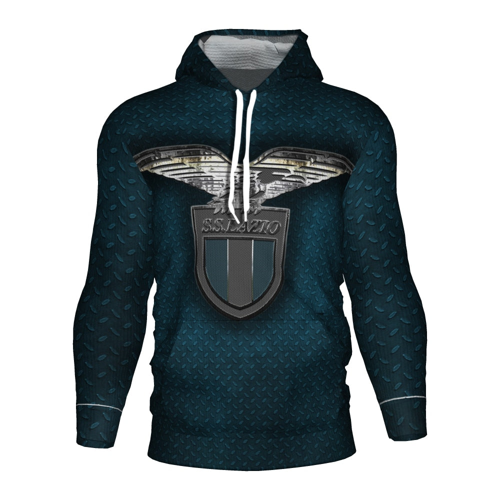 SS Lazio Limitierte Auflage Kapuzenpullover