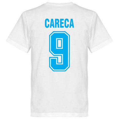 SSC Napoli Careca 9 Team Tee Weiß T-Shirt