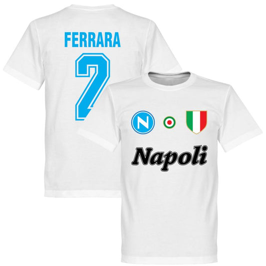 SSC Napoli Ferrara 2 Team Tee Weiß T-Shirt