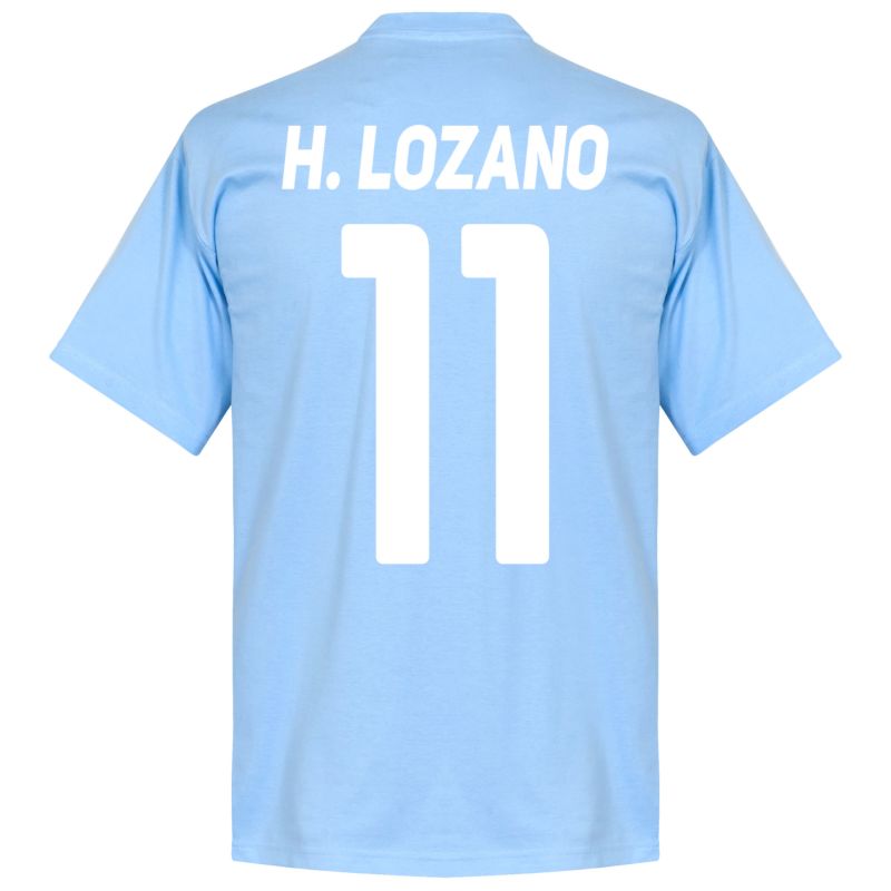 SSC Napoli H Lozano 11 Team Tee Himmel T-Shirt