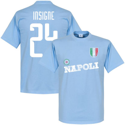 SSC Napoli Insigne Tee Himmel T-Shirt