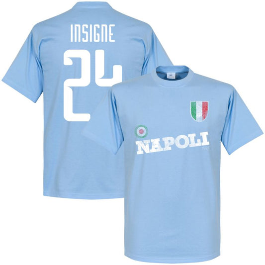 SSC Napoli Insigne Tee Himmel T-Shirt