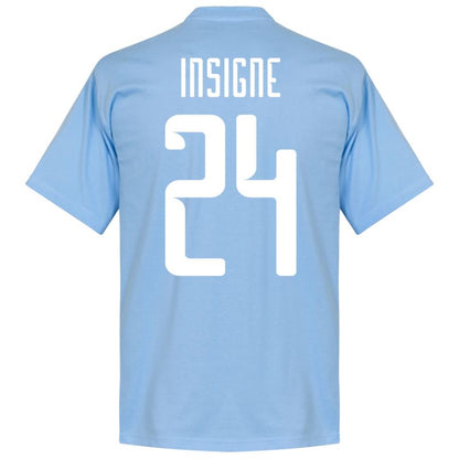 SSC Napoli Insigne Tee Himmel T-Shirt