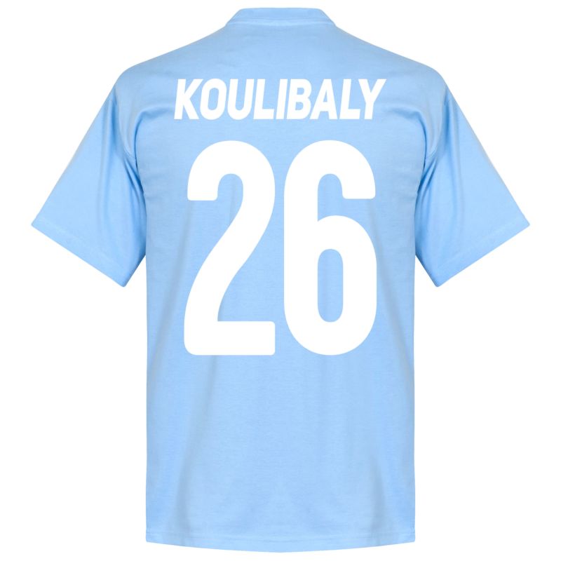 SSC Napoli Koulibaly 26 Team Tee Himmel T-Shirt
