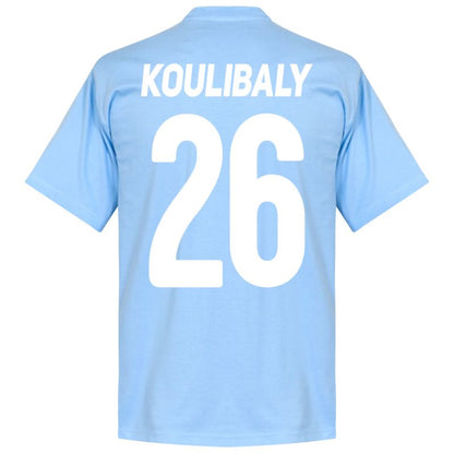 SSC Napoli Koulibaly 26 Team Tee Himmel T-Shirt